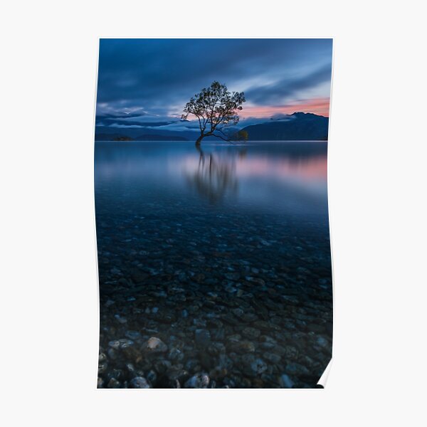 Sunrise at Lake Wanaka Poster