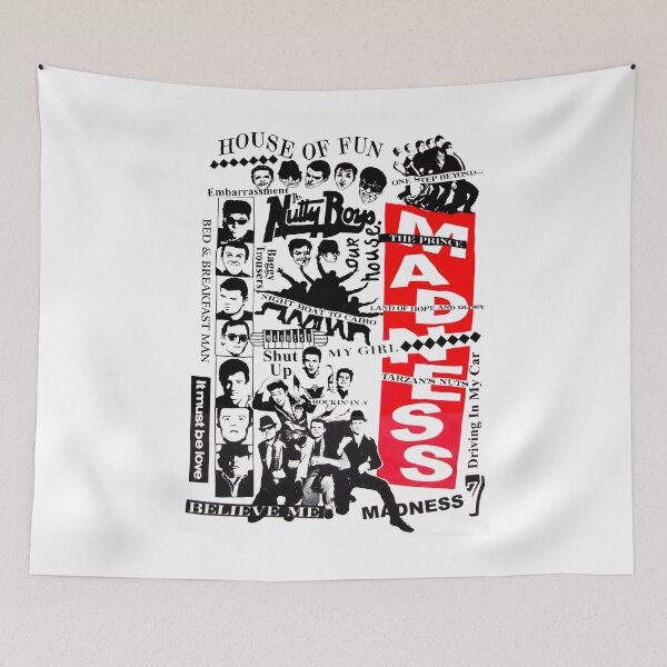 Item preview, it must be love The madness retro band gift for fans designed and sold by Xmsart.