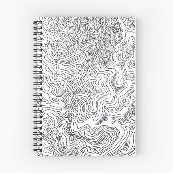 Item preview, Topographic Map Doodle designed and sold by M.R. Spann.