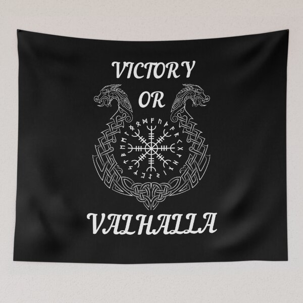 Item preview, Victory Or Valhalla - Viking Valhalla designed and sold by BellaVille.