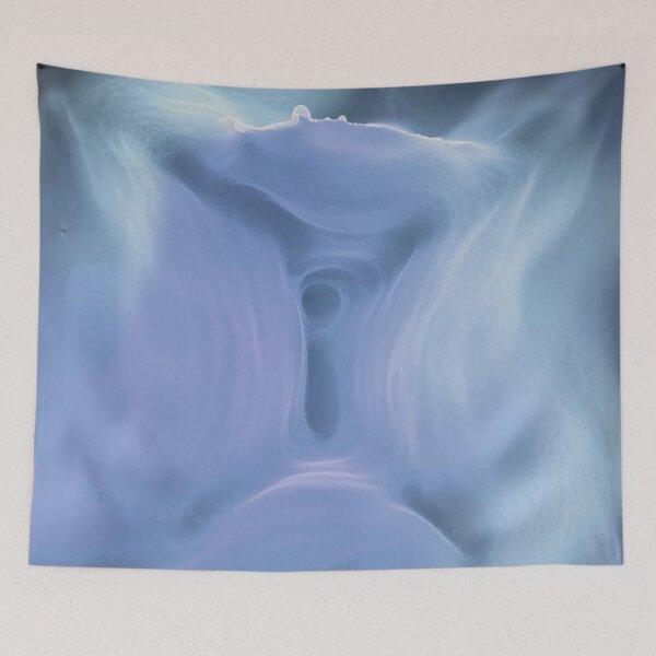 Item preview, Blue Grey Abstract designed and sold by Lois Gardiner.