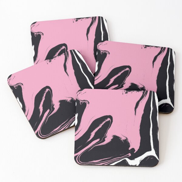 Item preview, Pretty pinks digital marbling art designed and sold by Tanuja  Sharma.