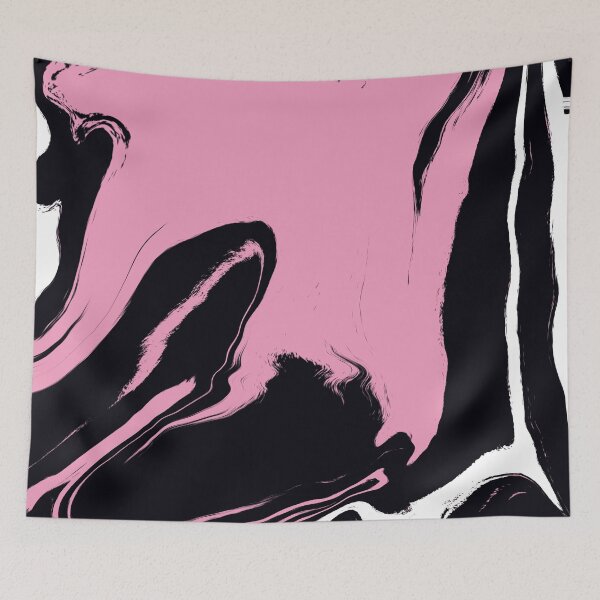 Item preview, Pretty pinks digital marbling art designed and sold by Tanuja  Sharma.