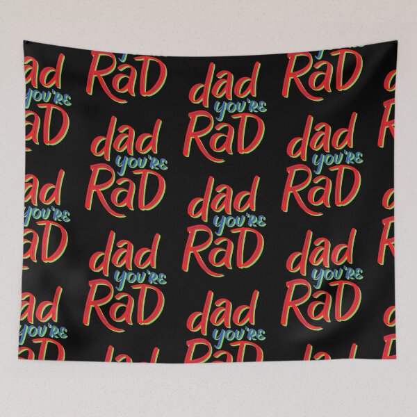 Item preview, Totally RAD DAD Fathers Day designed and sold by WoodburyLake.