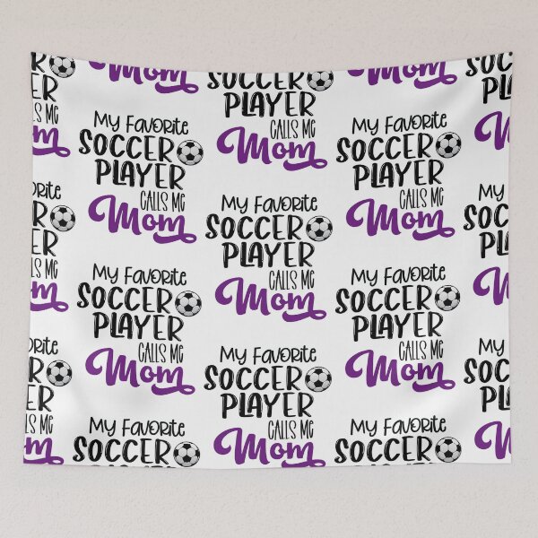 Item preview, My Favorite Soccer Player Calls Me Mom designed and sold by R&BApparel.