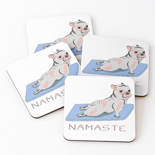Item preview, Yoga Frenchie designed and sold by Fake Deep.