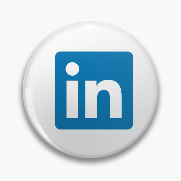 LinkedIn merch Pin