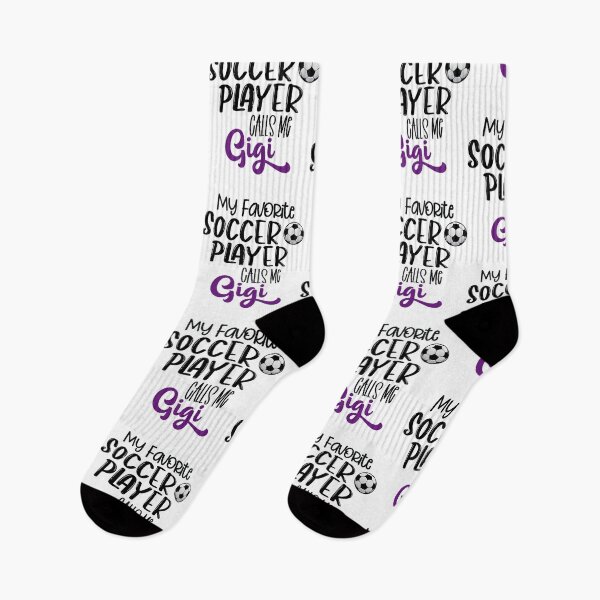 Item preview, My Favorite Soccer Player Calls Me Gigi, Soccer Grandma designed and sold by R&BApparel.