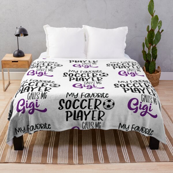 Item preview, My Favorite Soccer Player Calls Me Gigi, Soccer Grandma designed and sold by R&BApparel.
