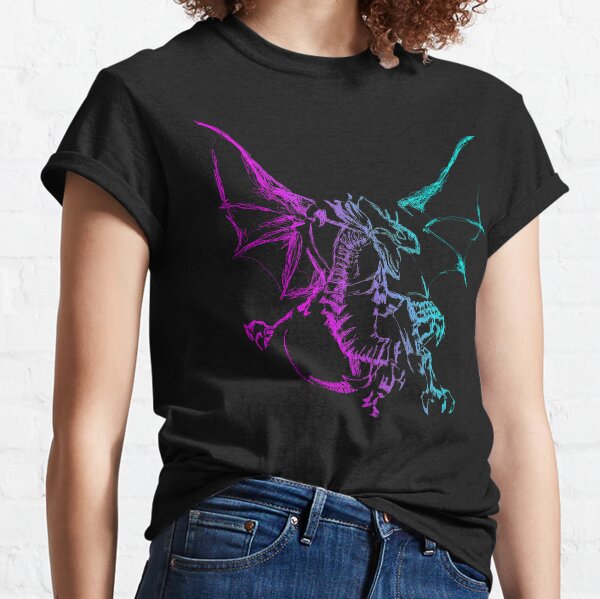 Mythological Legendary Animal Neon Classic T-Shirt