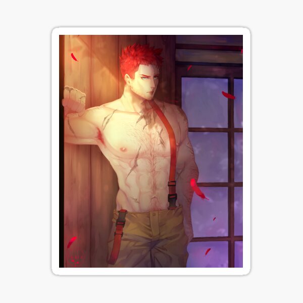 Firefighter Enji Sticker