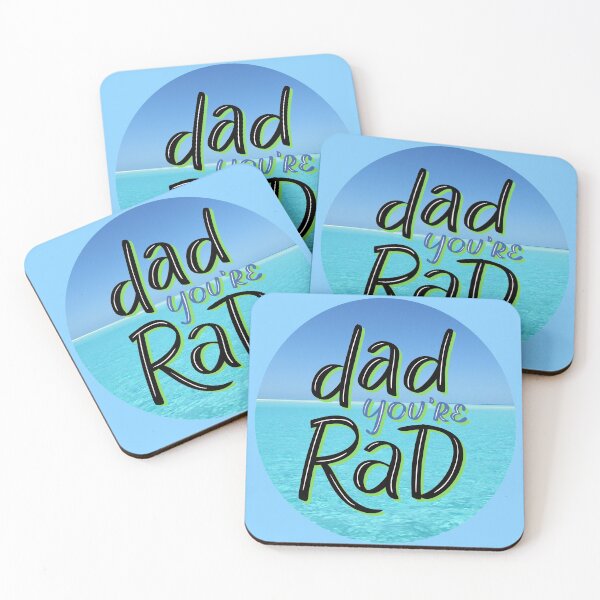 Item preview, Totally RAD DAD Fathers Day designed and sold by WoodburyLake.