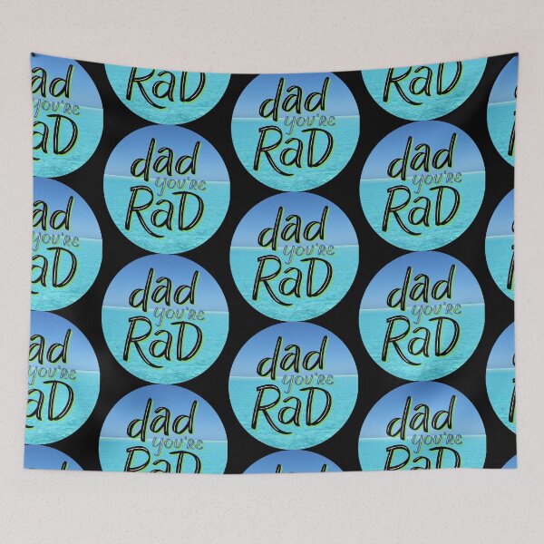 Item preview, Totally RAD DAD Fathers Day designed and sold by WoodburyLake.