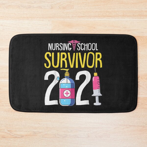 Item preview, Nursing School Survivor 2021 RN Nurse Grad Student designed and sold by zellaplrnli.