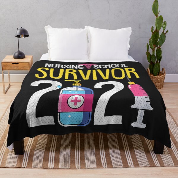 Item preview, Nursing School Survivor 2021 RN Nurse Grad Student designed and sold by zellaplrnli.
