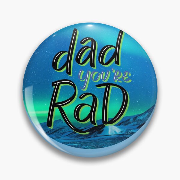 Item preview, Totally RAD DAD Fathers Day designed and sold by WoodburyLake.