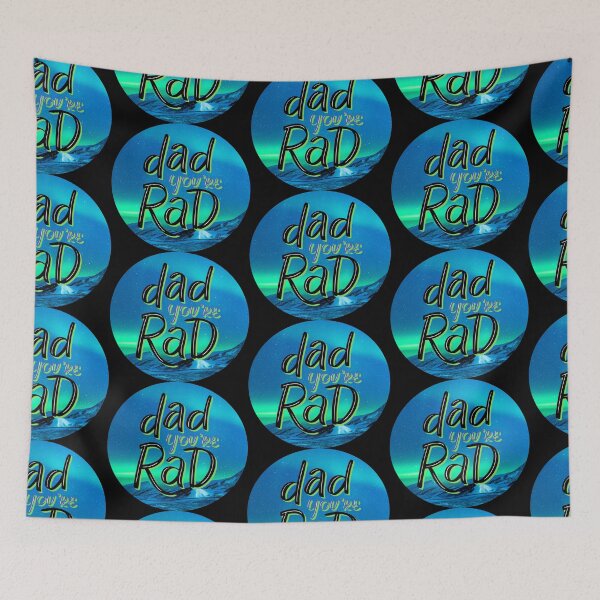 Item preview, Totally RAD DAD Fathers Day designed and sold by WoodburyLake.