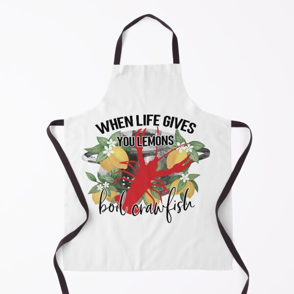 Item preview, When Life Gives You Lemons Boil Crawfish designed and sold by StellaGraceTees.