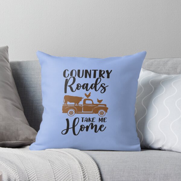 Item preview, Country roads take me home - farmer - farm tractor - Essential T-Shirt designed and sold by lauralaus.