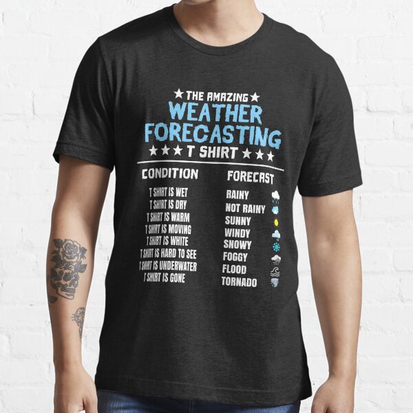 "The Amazing Weather Forecasting T Shirt Funny Forecaster Gifts Weather