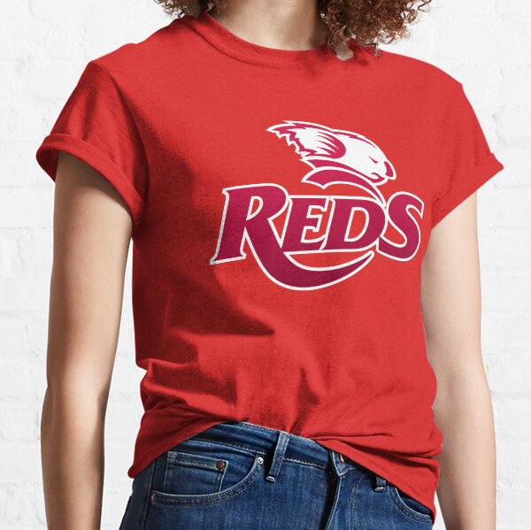 Big Clothing 4 U, Raging Bull Rugby Ball T-Shirt Tee, Red