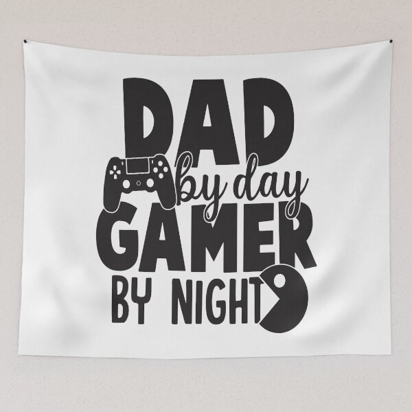 Item preview, Dad by Day Gamer by Night designed and sold by Printoweb.