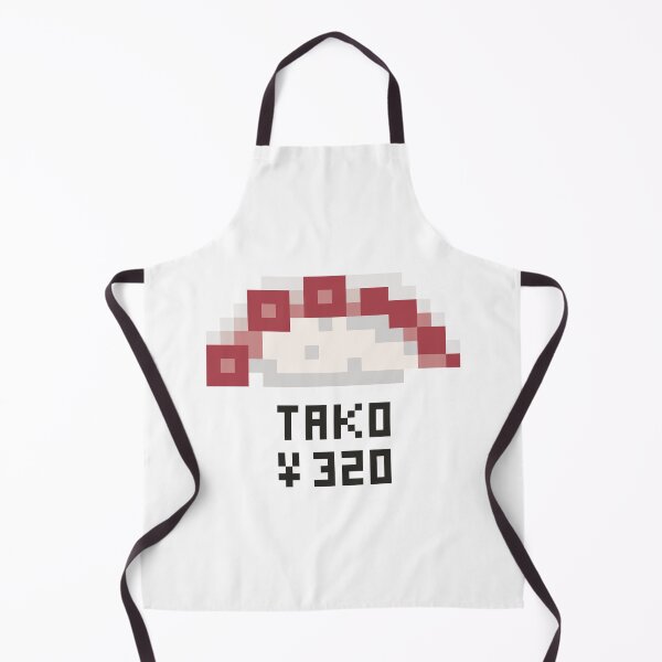Item preview, Tako Octopus Nigiri Sushi Pixel Art designed and sold by AnnaYenardi.