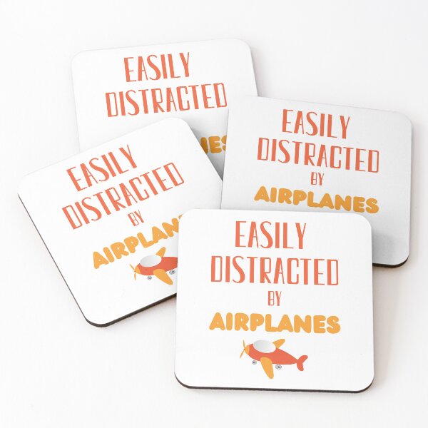 Item preview, Easily Distracted By Airplanes designed and sold by daguilon.