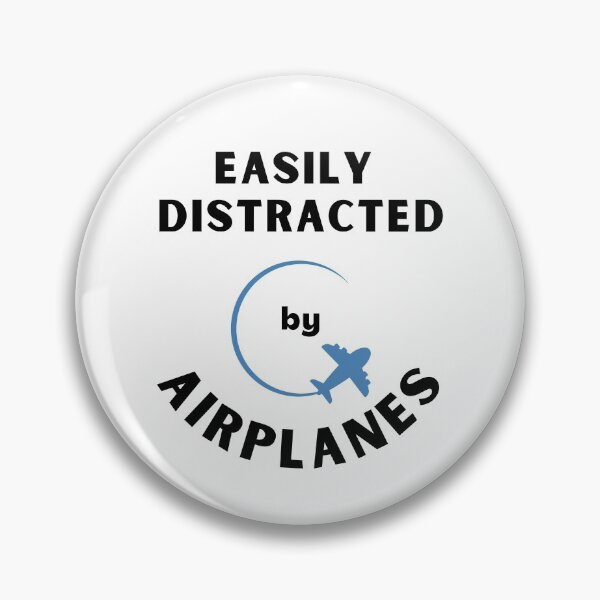 Item preview, Easily Distracted By Airplanes designed and sold by daguilon.