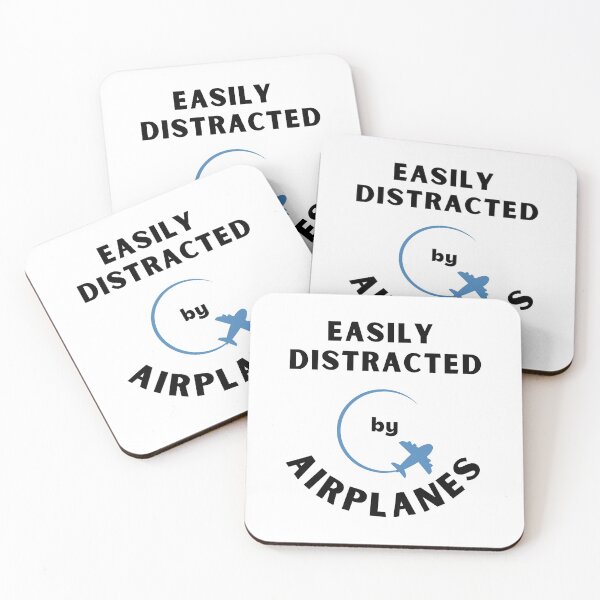Item preview, Easily Distracted By Airplanes designed and sold by daguilon.