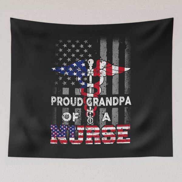 Item preview, Proud Grandpa Of A Nurse designed and sold by zellaplrnli.