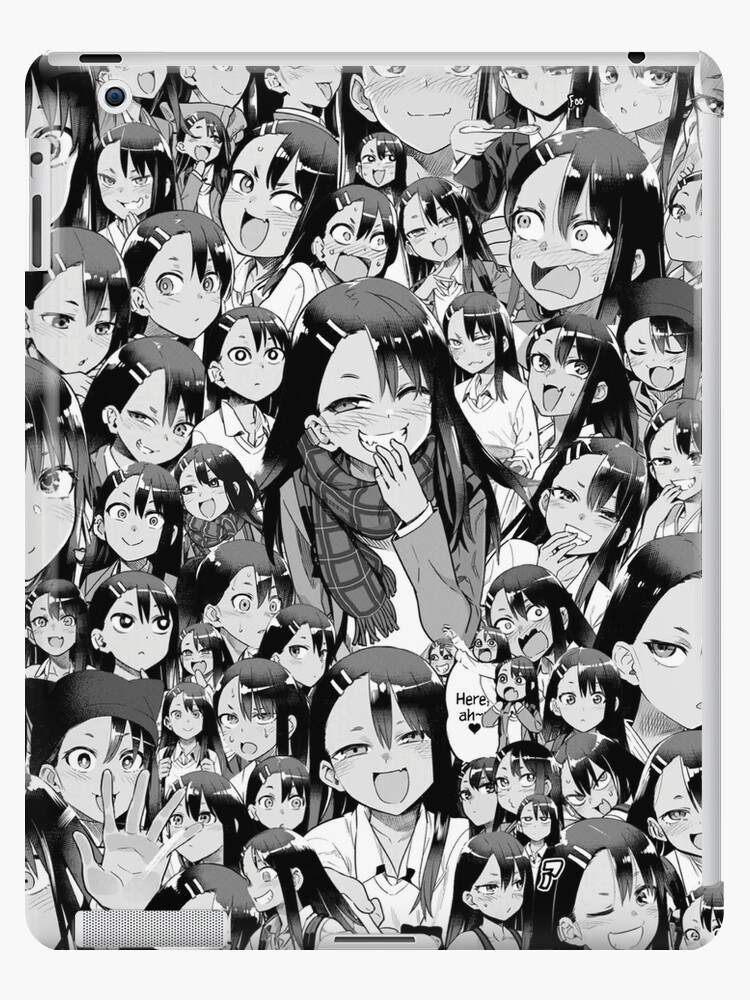 Nagatoro Hayase - The Sassy Waifu from Don't Toy with Me, Miss Nagatoro  anime and manga iPad Case & Skin for Sale by theUltZombie