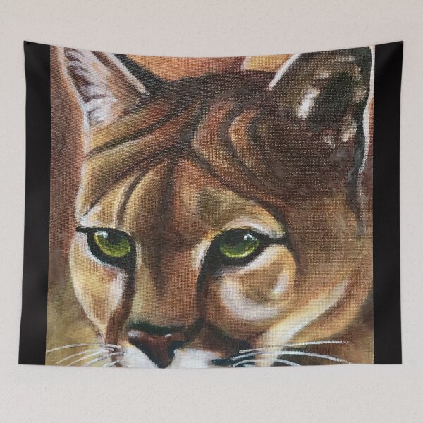 Item preview, Mountain Lion Painting  designed and sold by Lady-Lilac.