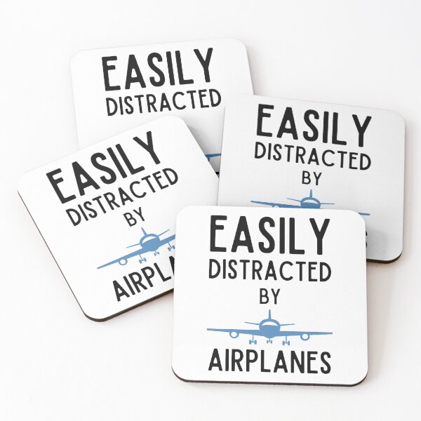 Item preview, Easily Distracted By Airplanes designed and sold by daguilon.