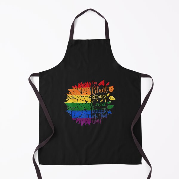 Item preview, Rainbow Sunflower Im Blunt God Rolled Me Gay Pride LGBT designed and sold by zellaplrnli.