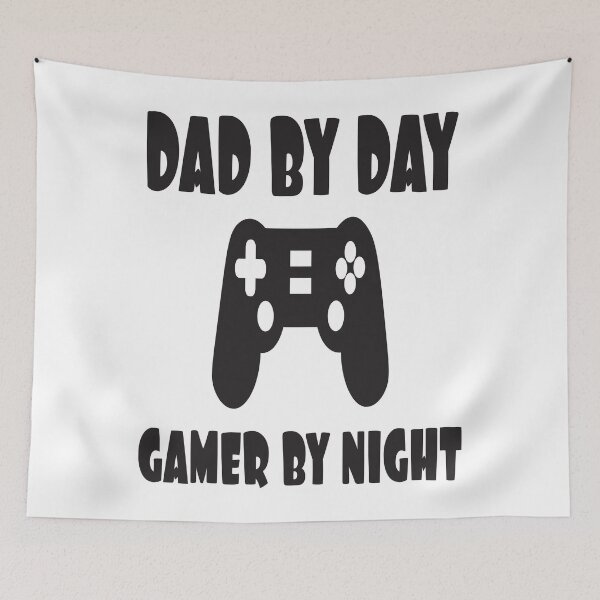 Item preview, Dad by Day Gamer by Night designed and sold by Printoweb.