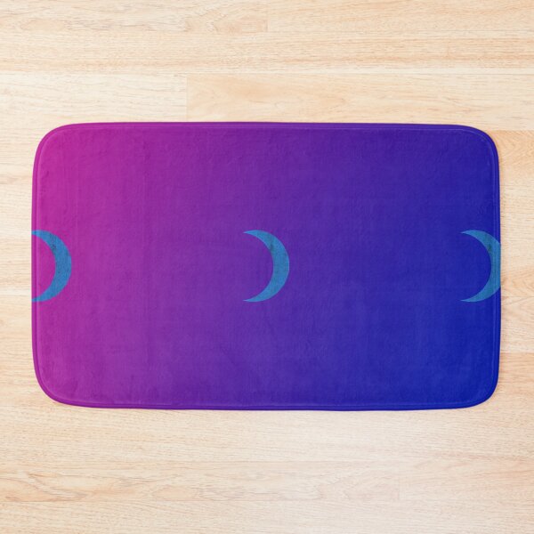 Item preview, Blue Crescent Moon Pattern in Purple/Blue Sky designed and sold by ShaunSandhu.