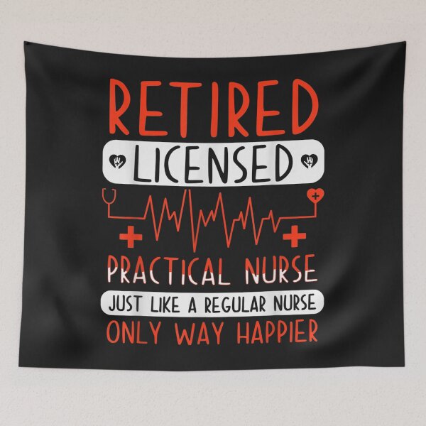 Item preview, Retired Licensed Practical Nurse LPN Clinical RN Retirement designed and sold by zellaplrnli.