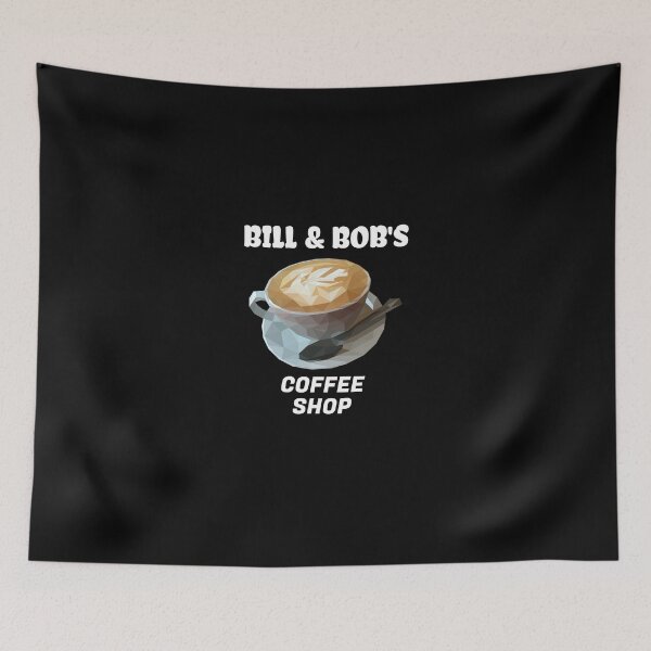 Item preview, Bill And Bobs Coffee Shop designed and sold by medbdj.