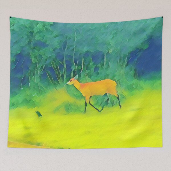 Item preview, Deer in the Ibera wetlands designed and sold by Greengardens36.