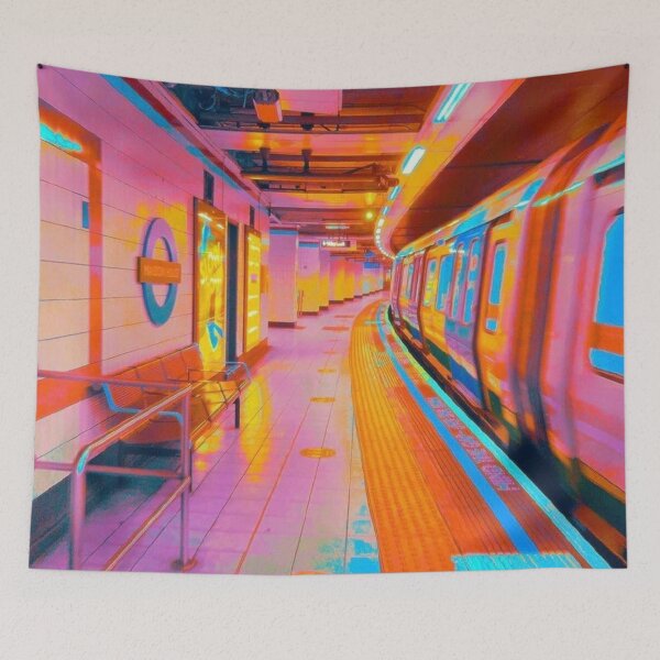 Item preview, Trippy Acid High Subway designed and sold by MorningFive.