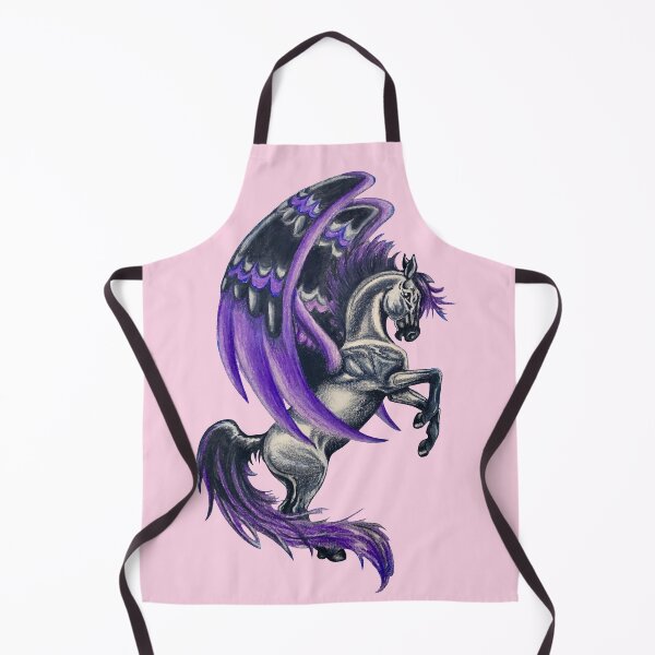 Item preview, Purple and Black Pegasus Art designed and sold by Lady-Lilac.