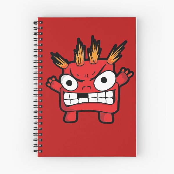 Item preview, angry red monster designed and sold by STRplatinum.