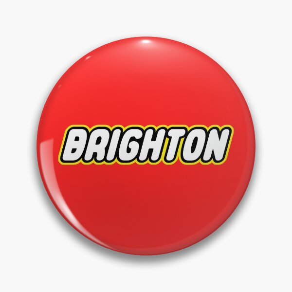 Item preview, Brighton Loves Bricks Classy Childhood Retro Toy For Brighton designed and sold by Urosek.