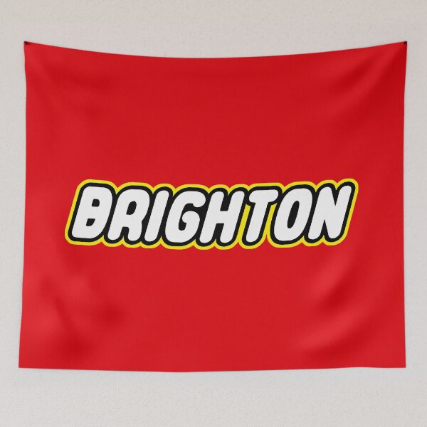 Item preview, Brighton Loves Bricks Classy Childhood Retro Toy For Brighton designed and sold by Urosek.