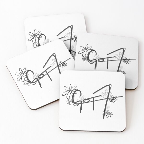 Item preview, GOT7 Encore Logo - Floral designed and sold by San-mii.