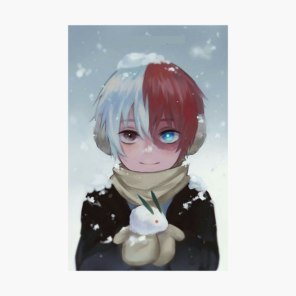 Shoto Todoroki Poster For Sale By Yashdusane Redbubble