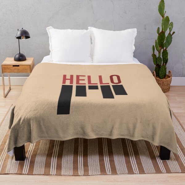 Item preview, Hello / Hell - Minimalist Typography Art designed and sold by CityCollection.