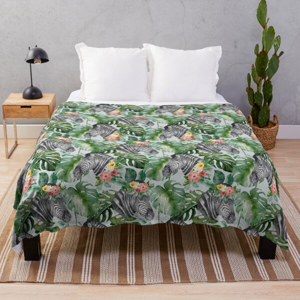 Item preview, Zebras floral zebra breeds farm animal pets designed and sold by Patternsonly.