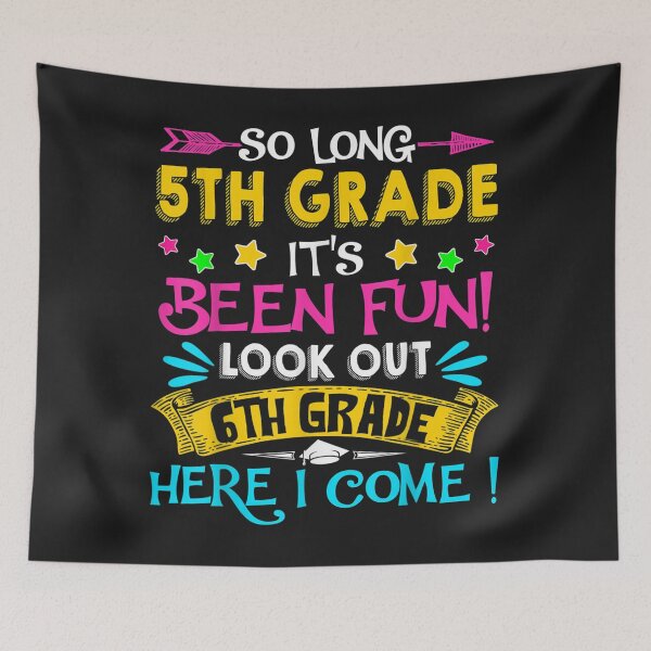 Item preview, So Long 5th Grade Look Out 6th Grade Here I Come Graduation designed and sold by zellaplrnli.